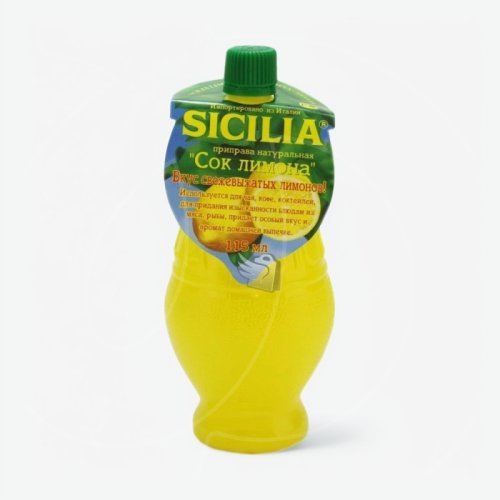 Сок лимона концентрированный Sicilia 115 мл 585670
