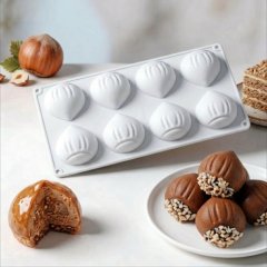 Форма силиконовая "Фундук" 6,3х4 см арт010123